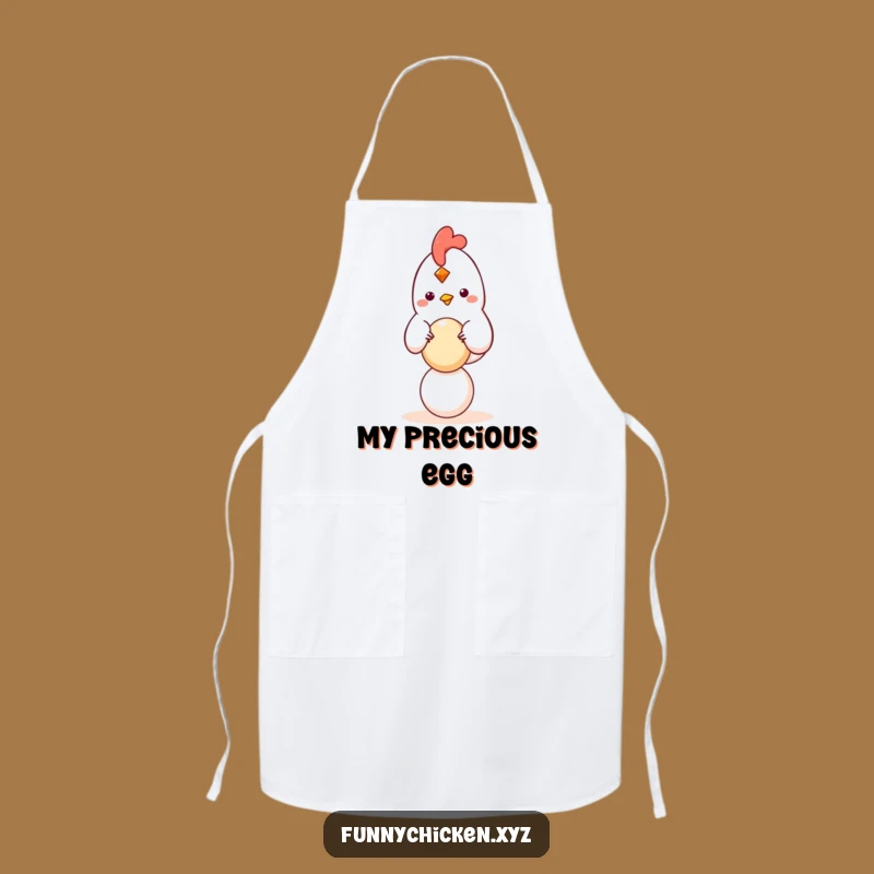 Funny Balancing Chicken Apron, Protect & Smile With Humor
