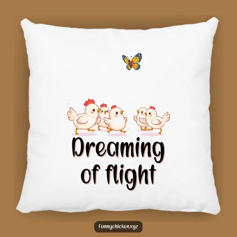 Funny Kawaii Chicken Pillow - Cuddle Up with Playful Fun