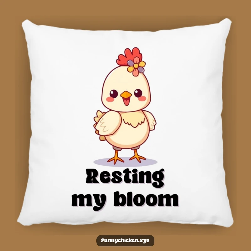 Funny Kawaii Chicken Pillow - Cuddle with Colorful Pride
