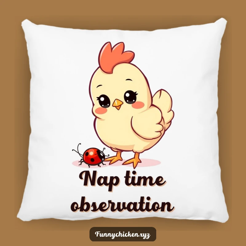 Funny Kawaii Chicken Pillow - Cozy Curiosity for Your Space