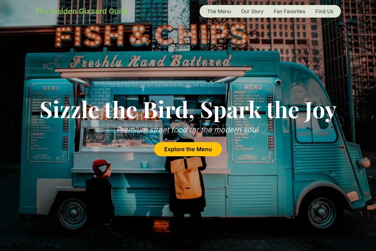 Pixel Food Truck