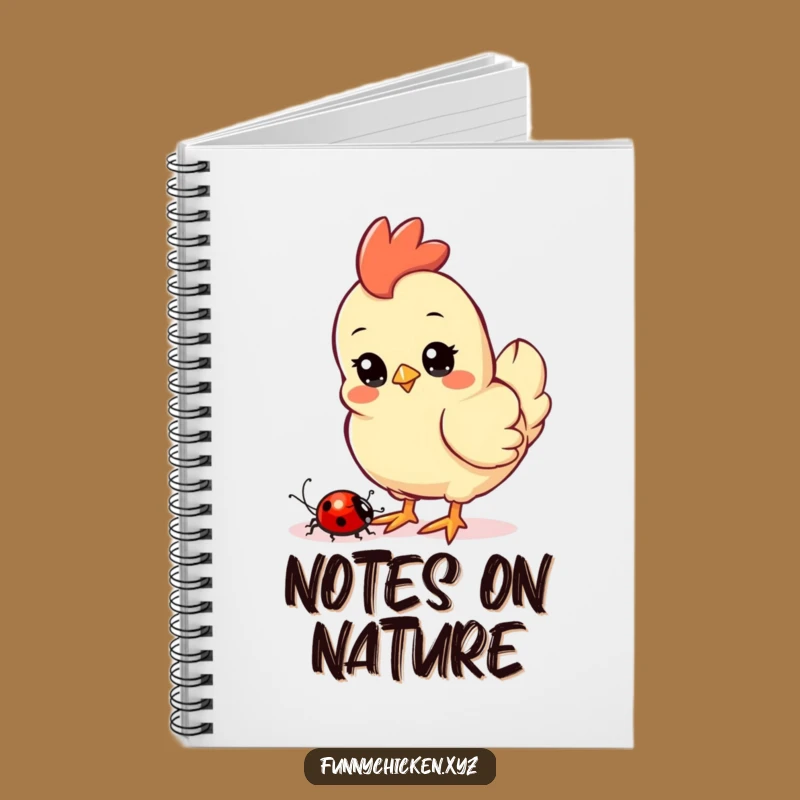 Funny Kawaii Chicken Notebook - Jot Down Curious Observations