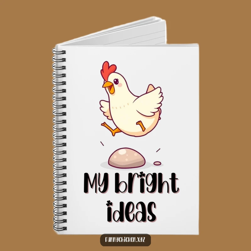 Funny Kawaii Chicken Notebook - Jot Down Exciting Ideas