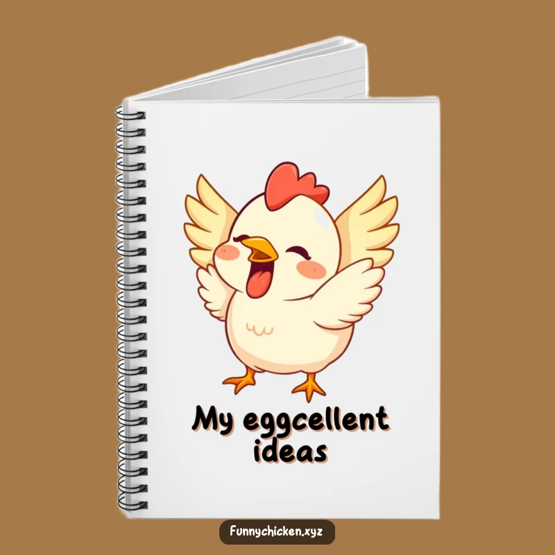 Funny Chicken Notebook: Jot Down Ideas with Excitement, Great Funny Gift