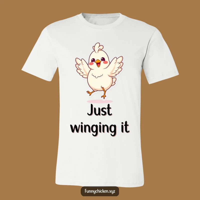 Funny Kawaii Chicken Dance T-Shirt, Lively & Amusing Apparel