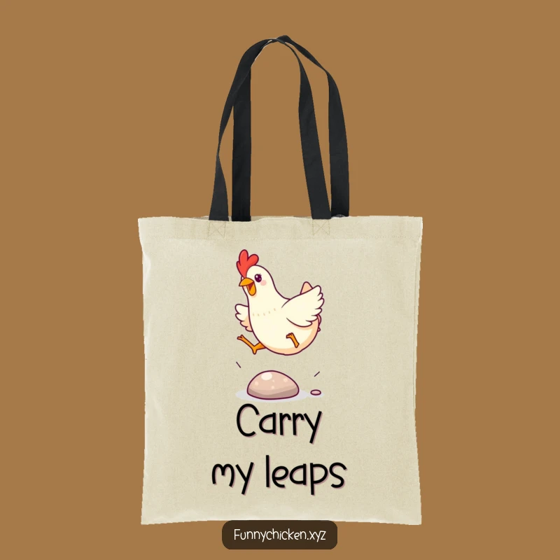 Funny Kawaii Chicken Tote Bag - Carry Your Excitement
