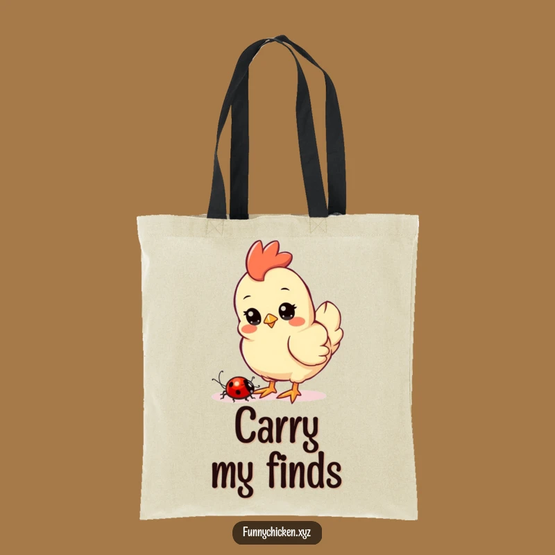 Funny Kawaii Chicken Tote Bag - Carry Your Curiosity